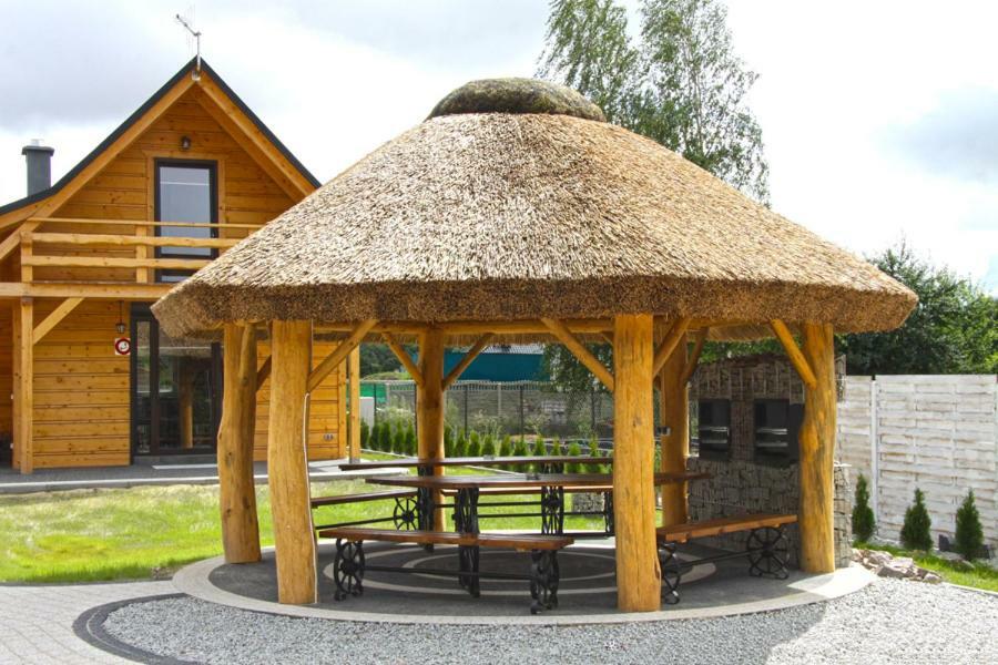 Bacowki Nad Jeziorem Goszcza Lubrza  Exteriör bild